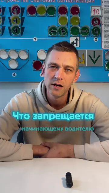 Dendrive – Что запрещается начинающему водителю?